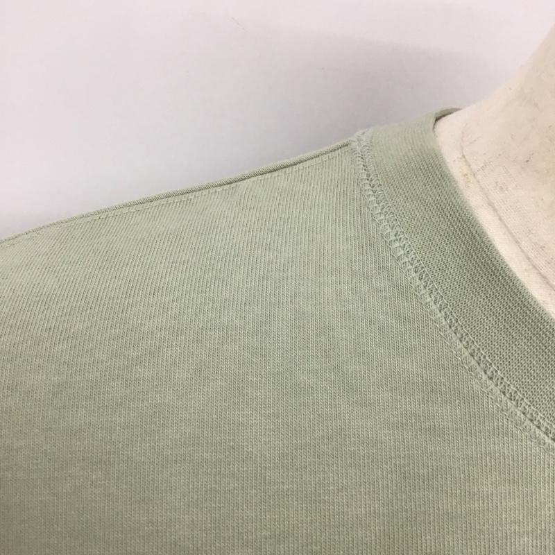 フリークスストア FREAK S STORE カットソー 半袖 半袖カットソー 無地Tシャツ クルーネックカットソー L 無地 緑 / グリーン /  メンズ USED 古着 中古 10113660