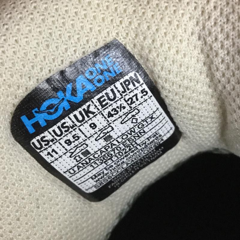 ホカオネオネ HOKA ONEONE スニーカー スニーカー 1136670 ANACAPA LOW GTX 27.5cm 箱有 27.5cm ロゴ、文字 ベージュ / ベージュ /  メンズ USED 古着 中古 10123802