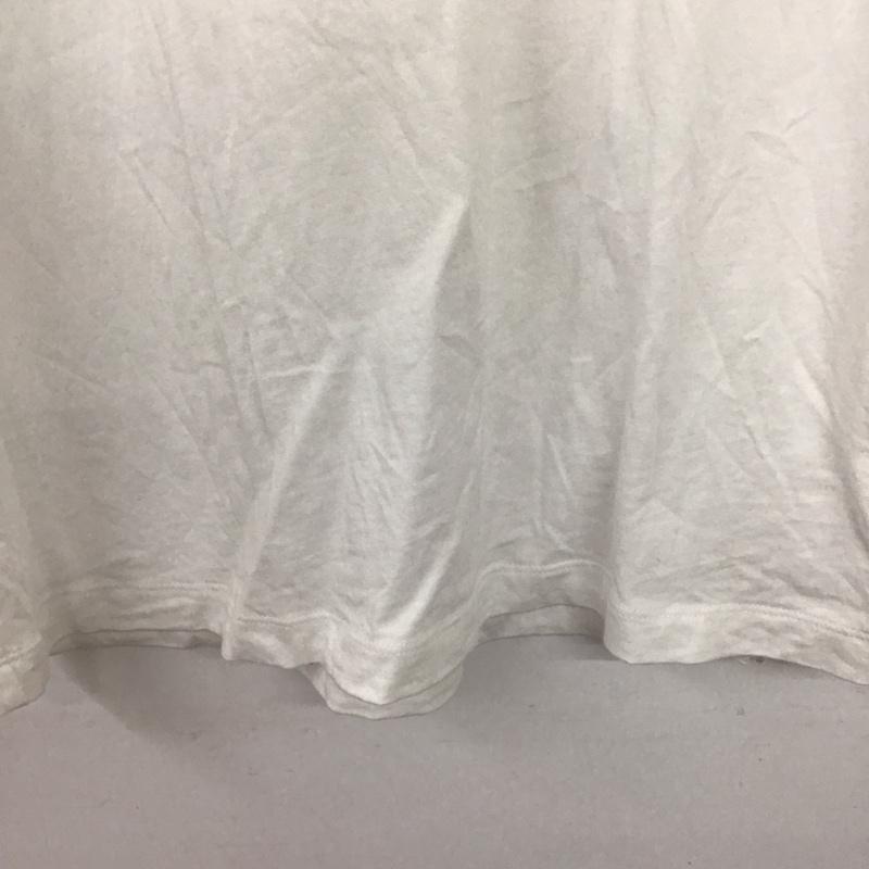 マイケルコース MICHAEL KORS Tシャツ 半袖 半袖カットソー プリントTシャツ クルーネックカットソー XS ロゴ、文字 白 / ホワイト /  メンズ USED 古着 中古 10133254