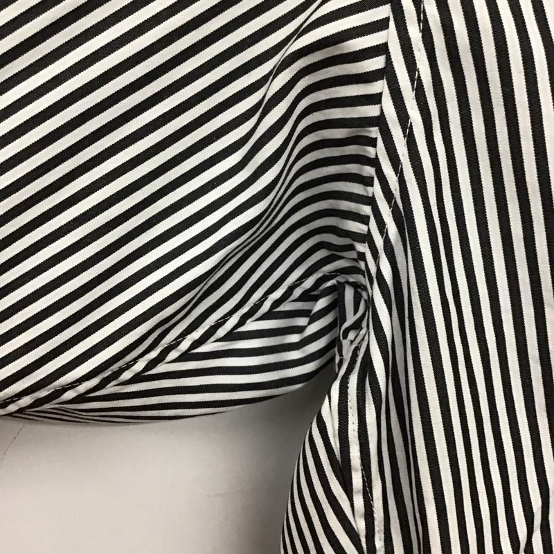 ネイバーフッド NEIGHBORHOOD シャツ、ブラウス 長袖 251benh-shm03 STRIPE SHIRTLS 長袖シャツ M ストライプ 白 / ホワイト / X 黒 / ブラック /  メンズ USED 古着 中古 10132284