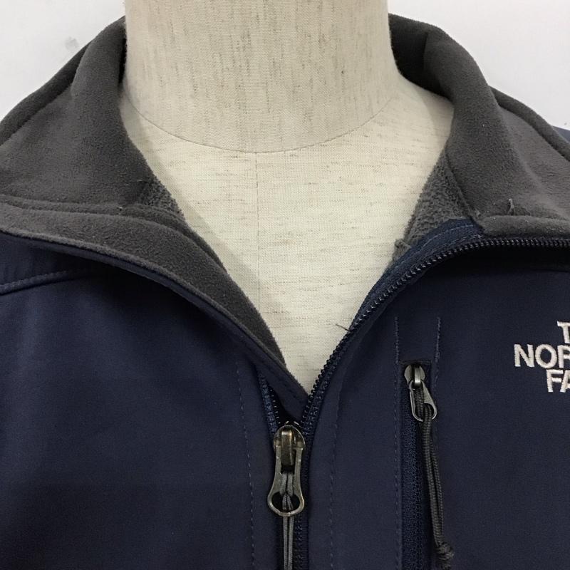 ザノースフェイス THE NORTH FACE ジャケット、上着 ジャンパー、ブルゾン S ロゴ、文字 紺 / ネイビー /  メンズ USED 古着 中古 10110527