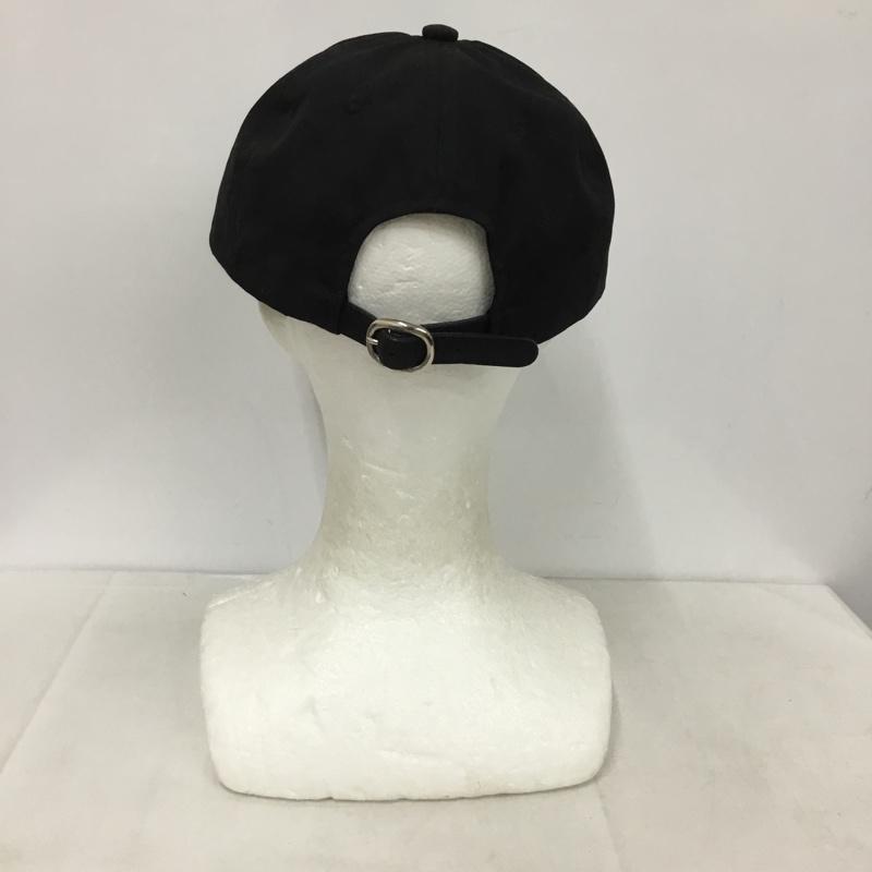 キジマ タカユキ KIJIMA TAKAYUKI 帽子 キャップ 22201-BS VENTILE コットン 無地 黒 / ブラック /  メンズ USED 古着 中古 10138487