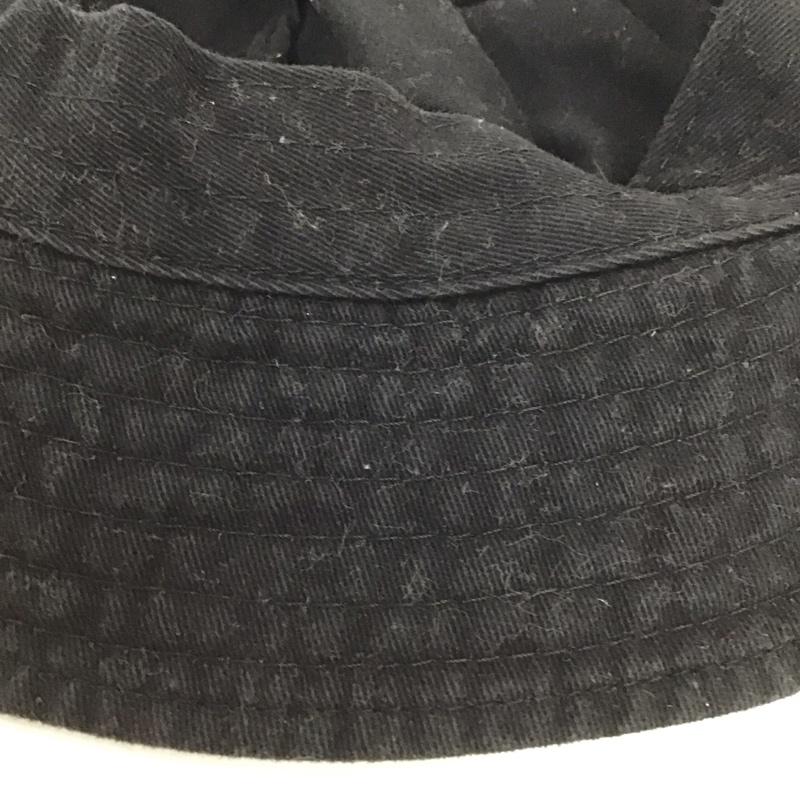 ラコステ LACOSTE 帽子 ハット バケットハット バケハ ワンポイント 黒 / ブラック /  メンズ USED 古着 中古 10132445