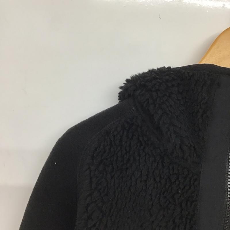 ユニクロ UNIQLO ジャケット、上着 ジャンパー、ブルゾン 341-463350 フリースジャケット WHITEMOUNTAINEERING ジャケット XL 無地 黒 / ブラック /  メンズ USED 古着 中古 10141993
