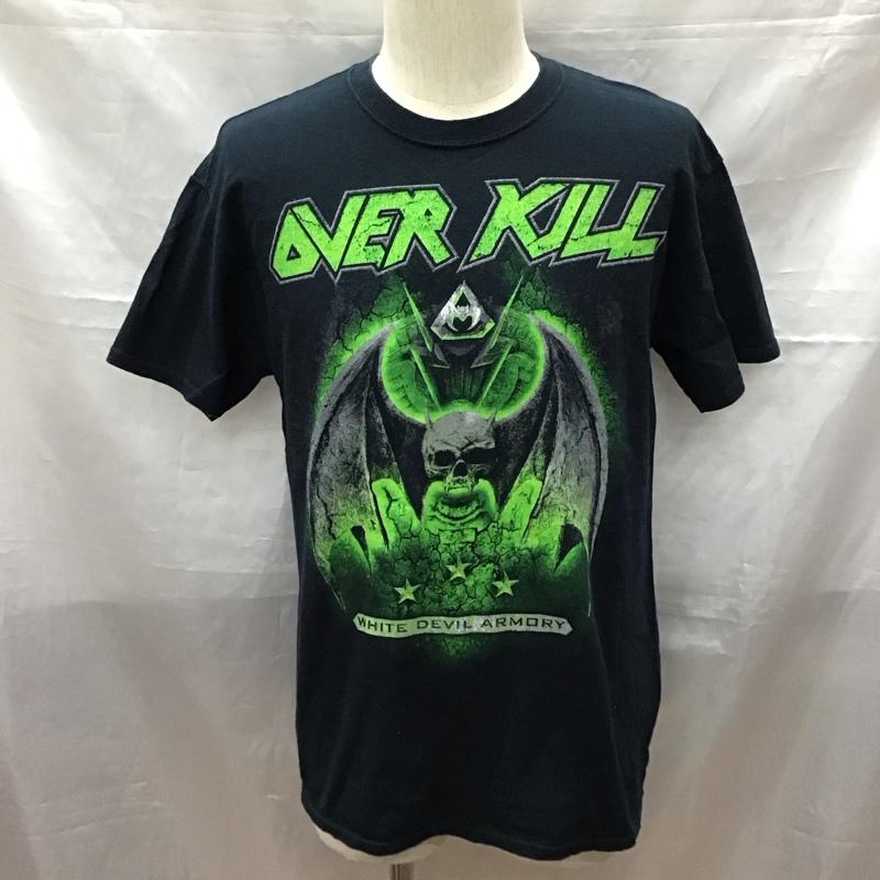 古着 USED Tシャツ 半袖 半袖カットソー プリントTシャツ クルーネックカットソー プリント 黒 / ブラック /  メンズ USED 古着 中古 10117510