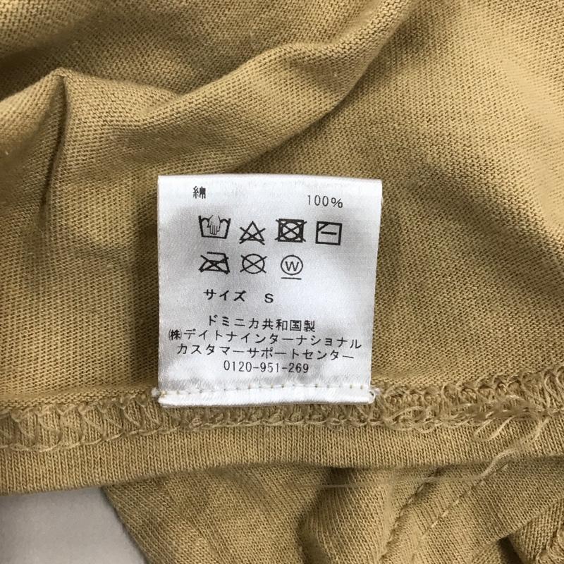 フリークスストア FREAK S STORE Tシャツ 半袖 スケート ベアー S ワンポイント ベージュ / ベージュ /  メンズ USED 古着 中古 10115549