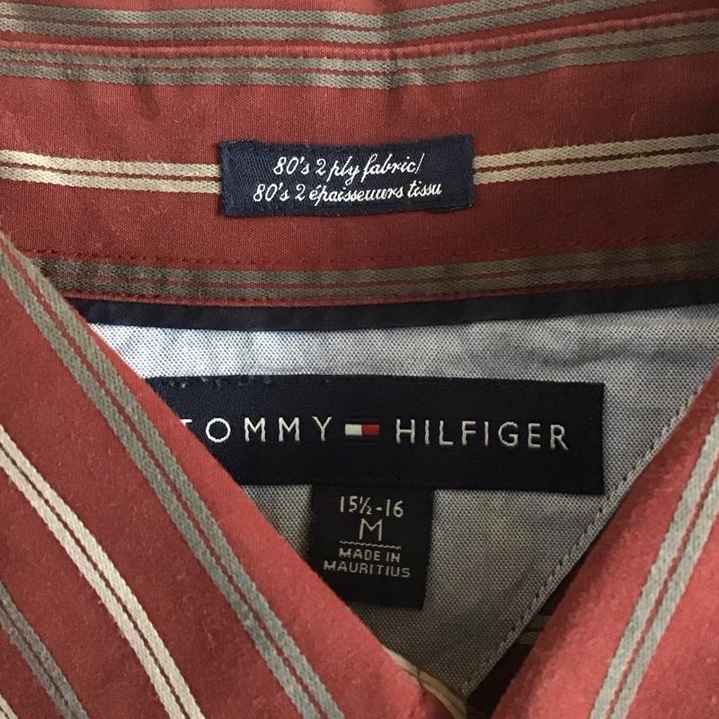トミーヒルフィガー TOMMY HILFIGER シャツ、ブラウス 長袖 長袖シャツ カラーシャツ ポケットシャツ 長袖カットソー ストライプシャツ M ストライプ マルチカラー / マルチカラー /  メンズ USED 古着 中古 10118264