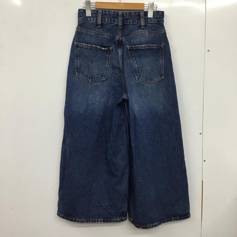 ザラ ZARA パンツ デニム、ジーンズ 34 無地 インディゴ / インディゴ /  レディース USED 古着 中古 10133741