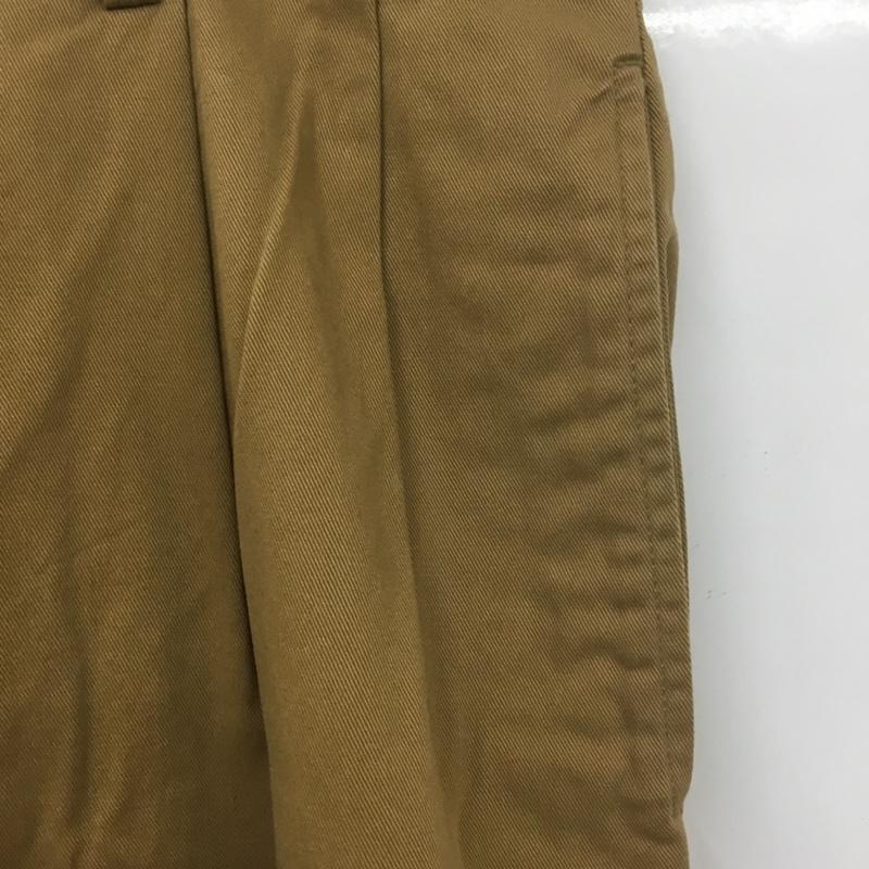 ポロバイラルフローレン Polo by RALPH LAUREN パンツ チノパン チノパン カジュアルパンツ ワイドパンツ ストレートパンツ 35インチ 無地 ベージュ / ベージュ /  メンズ USED 古着 中古 10120688