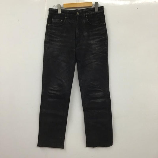 古着 USED ボトムス ボトムス 32インチ 無地 黒 / ブラック /  メンズ USED 古着 中古 10129919