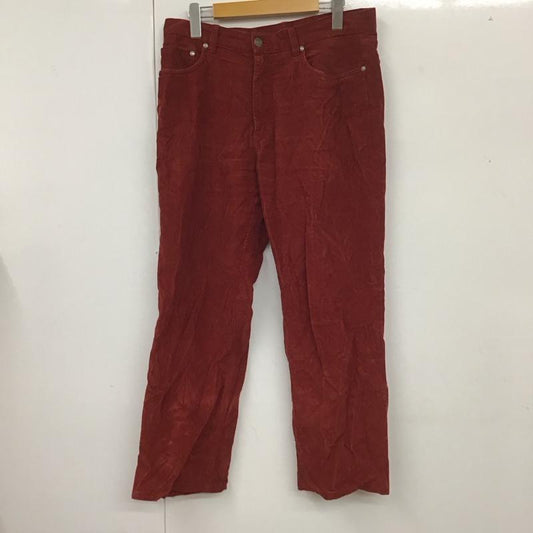 ブルックスブラザーズ BROOKS BROTHERS パンツ デニム、ジーンズ コーデュロイパンツ ワイドパンツ ストレートパンツ カジュアルパンツ 32インチ 無地 えんじ / ワインレッド /  メンズ USED 古着 中古 10113604