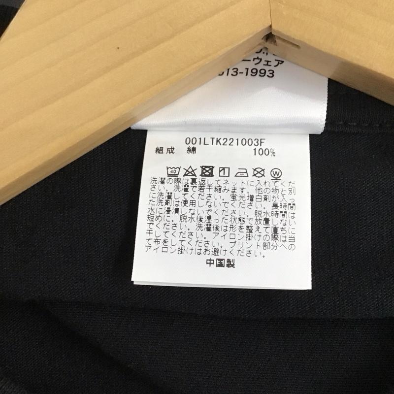 ベイプ BAPE カットソー 長袖 長袖カットソー プリントカットソー クルーネック XXL プリント 黒 / ブラック /  メンズ USED 古着 中古 10130681