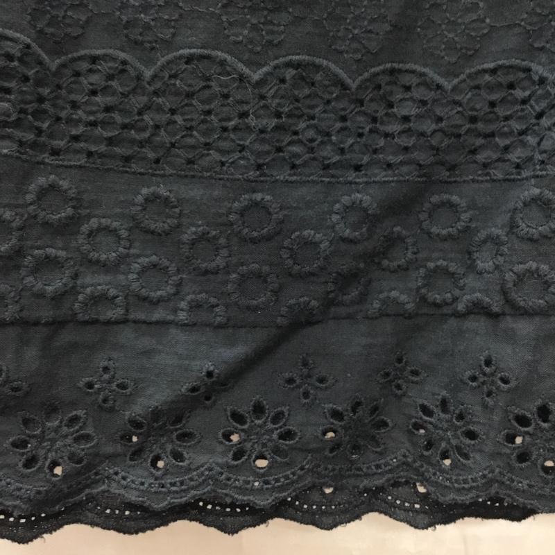 デイシー DEICY ワンピース ミニスカート レース 刺繍 FREE 刺繍 黒 / ブラック /  レディース USED 古着 中古 10118158
