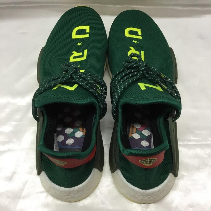アディダス adidas スニーカー スニーカー EE6297 PW HU NMD NERD 29cm 箱有 29.0cm ロゴ、文字 緑 / グリーン / X 黄 / イエロー / X 白 / ホワイト / X 赤 / レッド /  メンズ USED 古着 中古 10110516