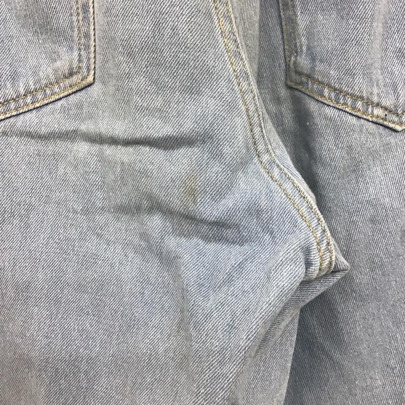 ビームス BEAMS パンツ デニム、ジーンズ デニムパンツ ワイドパンツ カジュアルパンツ S 無地 インディゴ / インディゴ /  メンズ USED 古着 中古 10132097
