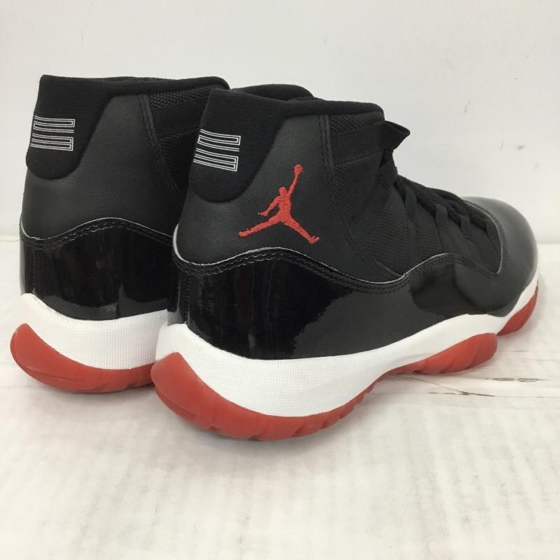 ナイキ NIKE スニーカー スニーカー 378037-061 AIR JORDAN 11 RETRO 26cm 箱有 26.0cm ワンポイント 黒 / ブラック / X 白 / ホワイト / X 赤 / レッド /  メンズ USED 古着 中古 10124203