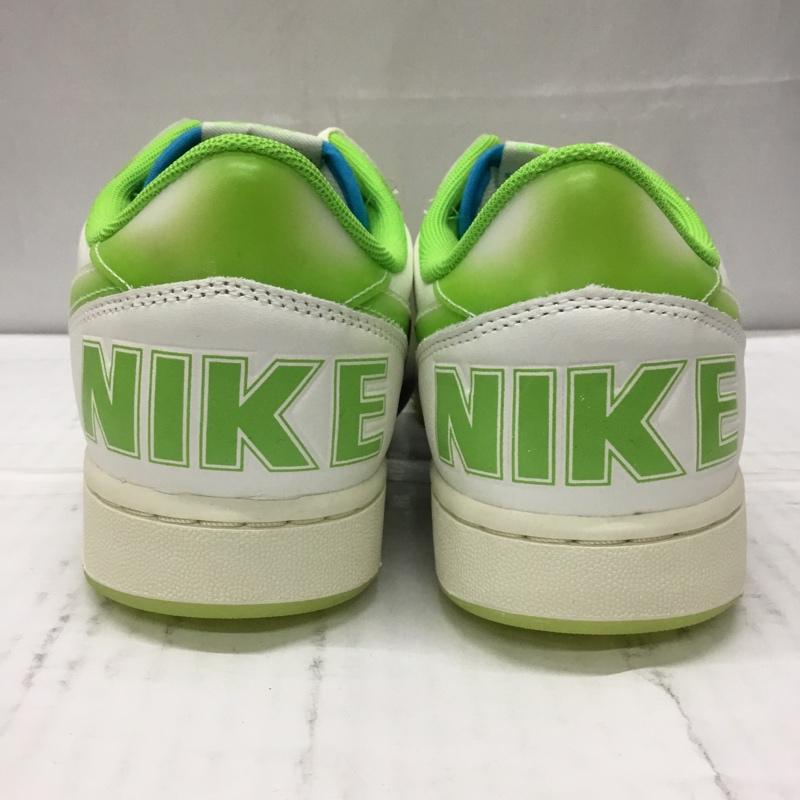 ナイキ NIKE スニーカー スニーカー FN7651-133 TERMINATOR LOW PRM 27cm 箱有 27.0cm ロゴ、文字 白 / ホワイト / X 薄緑 / ライトグリーン /  メンズ USED 古着 中古 10106357