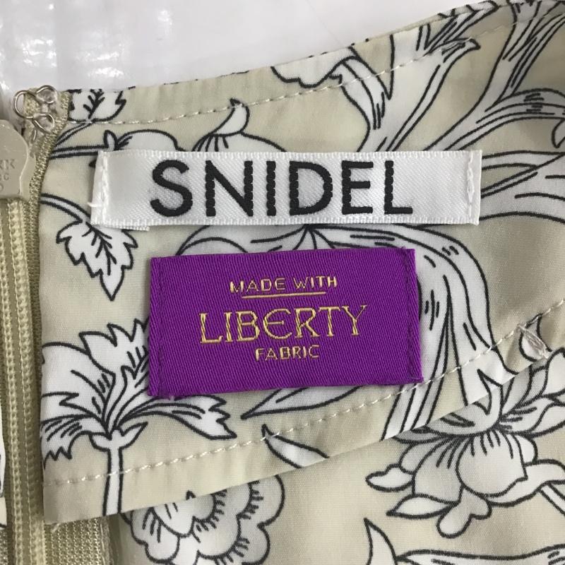 スナイデル SNIDEL ワンピース ロングスカート SWFO204041 リバティフレアスリーブワンピ 0 総柄 マルチカラー / マルチカラー /  レディース USED 古着 中古 10105798
