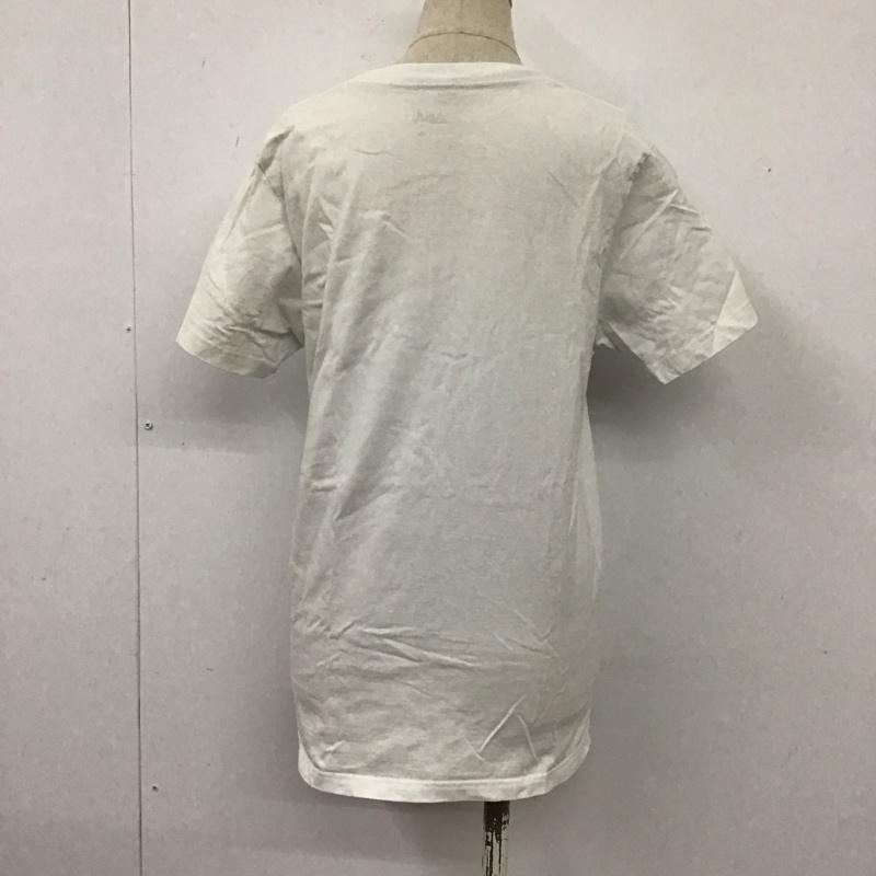 エックスガール X-girl Tシャツ 半袖 105208011002 クルーネック 2 ロゴ、文字 白 / ホワイト /  メンズ USED 古着 中古 10107066