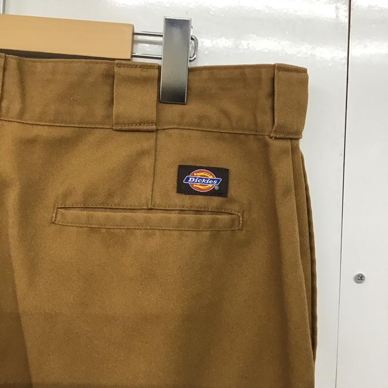 ディッキーズ Dickies パンツ ワークパンツ、ペインターパンツ ワークパンツ ワイドパンツ カジュアルパンツ 36 無地 ベージュ / ベージュ /  メンズ USED 古着 中古 10141365