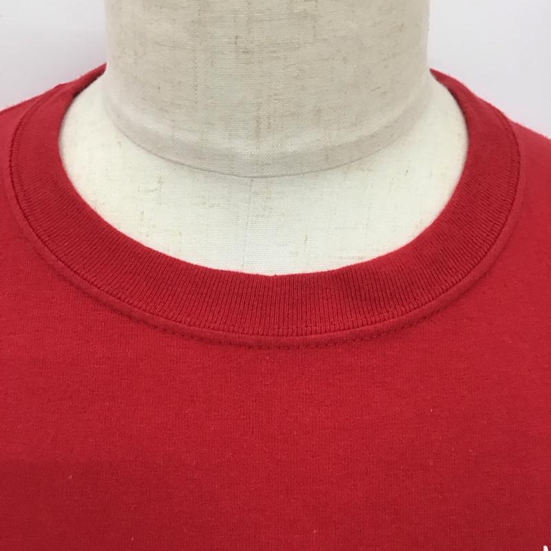 ハフ HUF Tシャツ 長袖 YEAR OF THE RAT LS TEE 干支 ネズミ L プリント 赤 / レッド /  メンズ USED 古着 中古 10118090