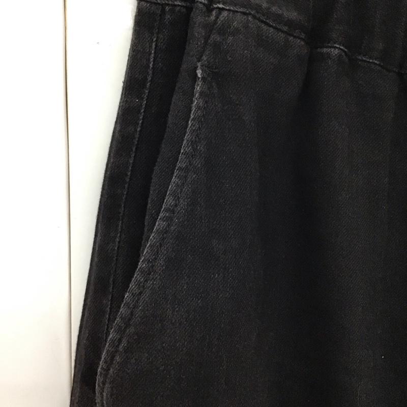 クリスチャンダダ CHRISTIAN DADA パンツ ワークパンツ、ペインターパンツ ワークパンツ ワイドパンツ カジュアルパンツ 46 無地 黒 / ブラック /  メンズ USED 古着 中古 10114667