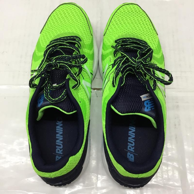 ニューバランス New Balance スニーカー スニーカー M670LB5 28cm ランニング 28.0cm ロゴ、文字 薄緑 / ライトグリーン / X 白 / ホワイト / X 紺 / ネイビー /  メンズ USED 古着 中古 10109203