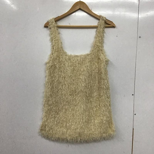 ローリーズファーム LOWRYS FARM タンクトップ タンクトップ ノースリーブ FREE 無地 アイボリー / アイボリー /  レディース USED 古着 中古 10138084