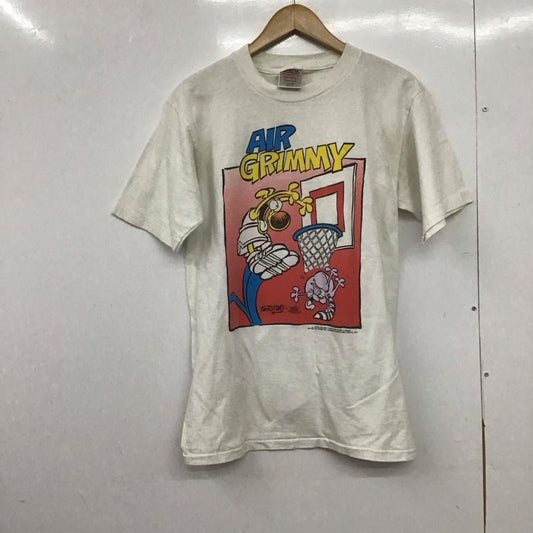 古着 USED Tシャツ 半袖 プリントTシャツ 90s usa製 oneita mothergoose＆grimm 1990 コピーライト L プリント 白 / ホワイト /  メンズ USED 古着 中古 10149305