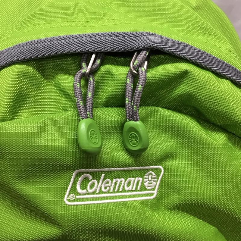 コールマン Coleman リュックサック、デイパック リュックサック、デイバッグ 2000034960 WALK HOLIC 15 タグ付き 15L ロゴ、文字 薄緑 / ライトグリーン / X 灰 / グレー /  メンズ USED 古着 中古 10118890