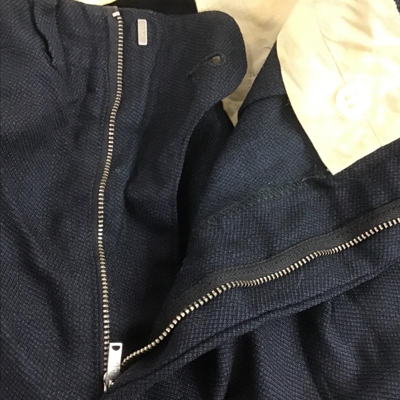 古着 USED パンツ スラックス スラックス ワイドパンツ カジュアルパンツ ストレートパンツ 60s 無地 紺 / ネイビー /  メンズ USED 古着 中古 10106258