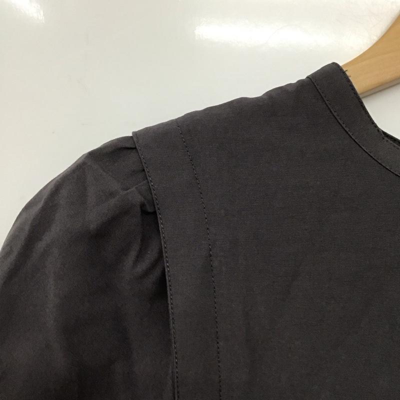 アパートバイローリーズ apart by lowrys ワンピース ロングスカート AP271048AD 半袖 レイヤード風 M 無地 チャコールグレー / チャコールグレー /  レディース USED 古着 中古 10146512