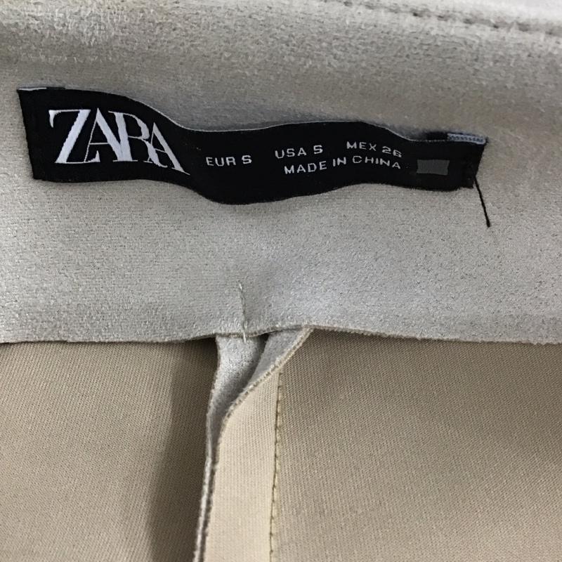 ザラ ZARA パンツ スラックス スラックス カジュアルパンツ ストレッチパンツ S 無地 ベージュ / ベージュ /  レディース USED 古着 中古 10121653