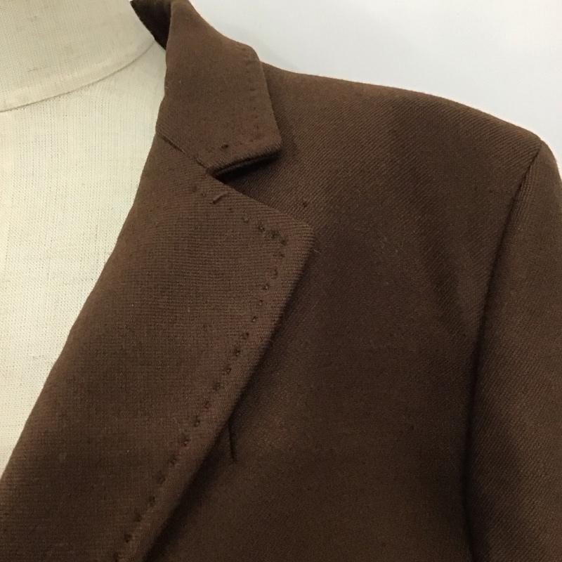 フェンディ FENDI コート コート一般 ロング丈 チェスターコート 42 無地 茶 / ブラウン /  レディース USED 古着 中古 10109450