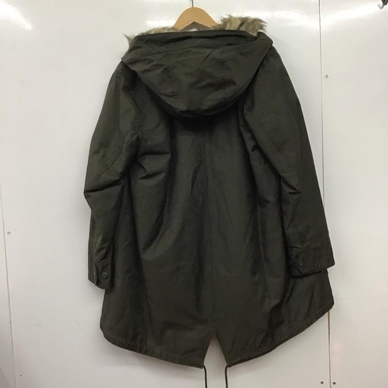 レプシィム LEPSIM コート コート一般 LP170147SB ママコート　マタニティ　インナーボアモッズコート FREE 無地 カーキ / カーキ /  レディース USED 古着 中古 10145032