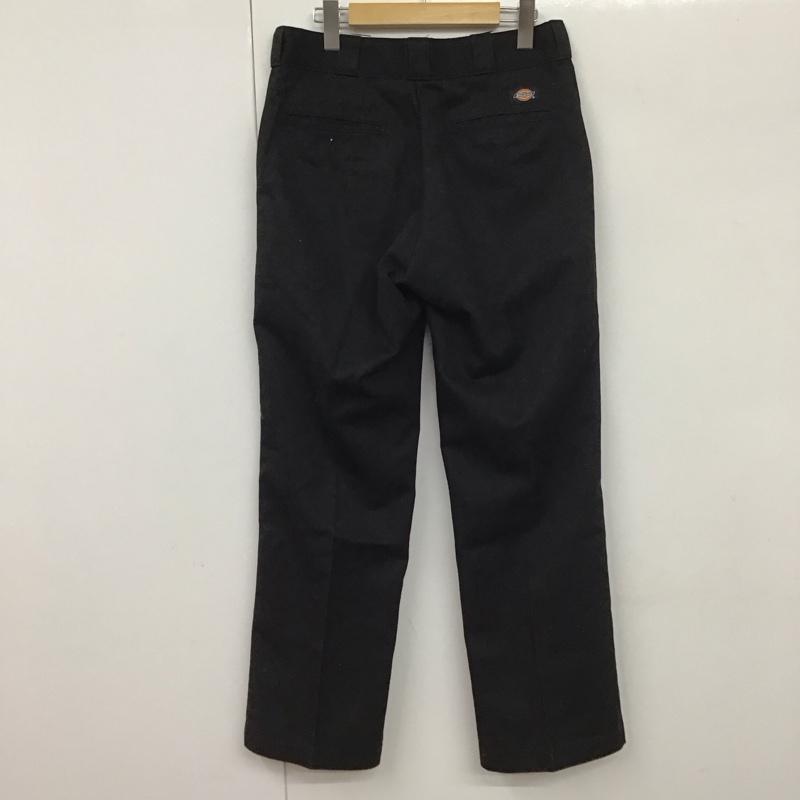 ディッキーズ Dickies パンツ ワークパンツ、ペインターパンツ 32インチ 無地 黒 / ブラック /  メンズ USED 古着 中古 10130482