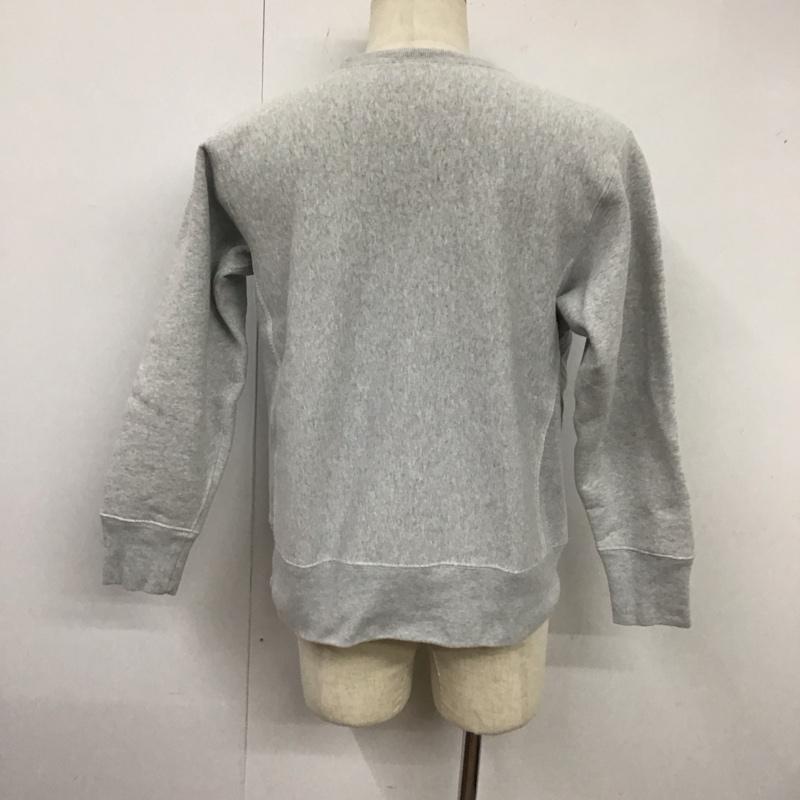 チャンピオン Champion トレーナー 長袖 c3-y014 リバースウィーブ クルーネックスウェットシャツ 長袖スウェット M プリント 灰 / グレー /  メンズ USED 古着 中古 10126423