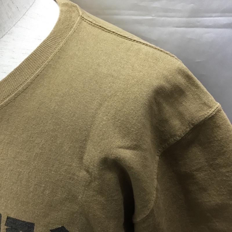 スラッシャー THRASHER Tシャツ 半袖 クルーネック L ロゴ、文字 茶 / ブラウン /  メンズ USED 古着 中古 10109622