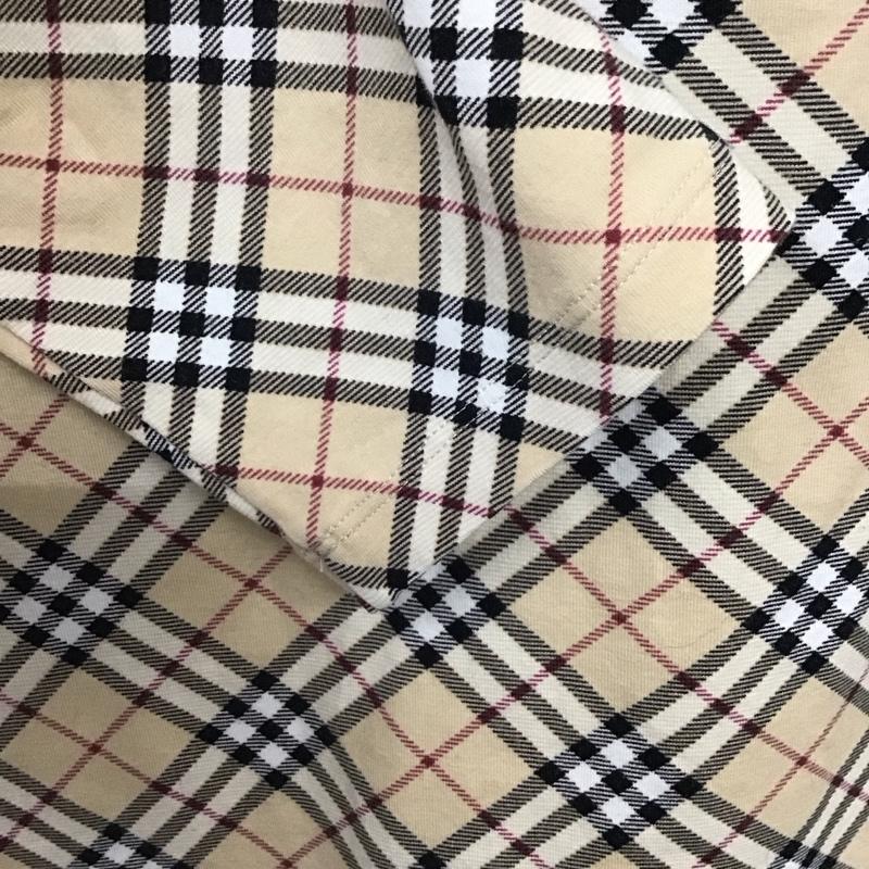 バーバリー BURBERRY Tシャツ 七分袖 2 チェック マルチカラー / マルチカラー /  レディース USED 古着 中古 10134644