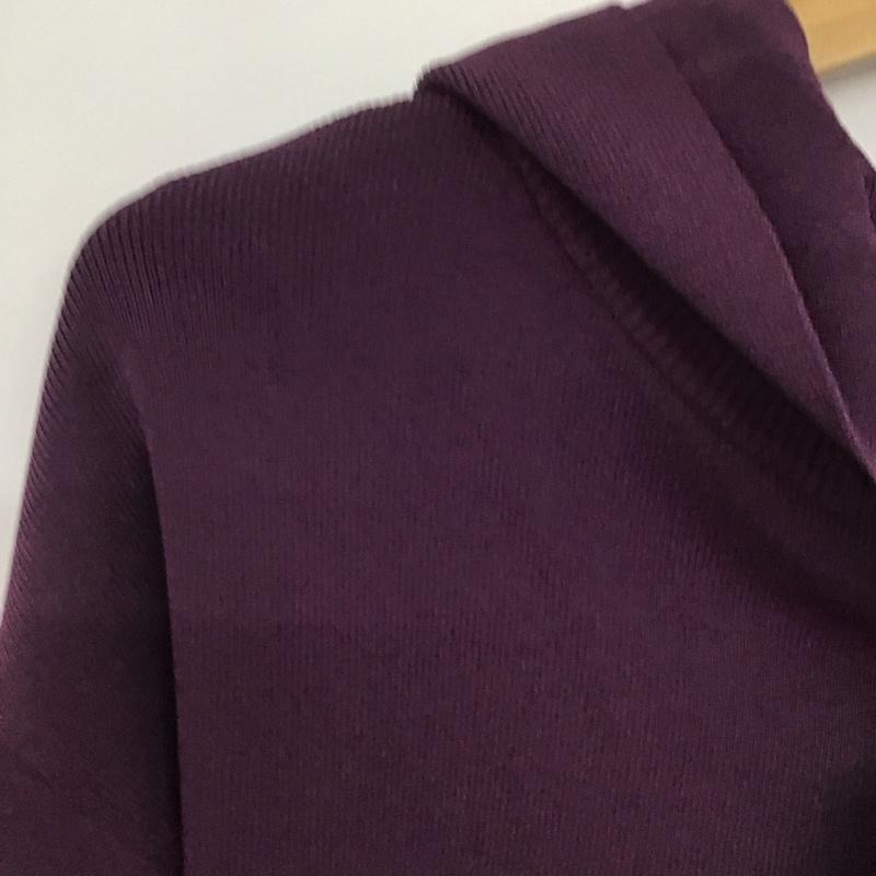 スライ SLY パーカー 長袖 030DSY70-0100 FREE 無地 紫 / パープル /  レディース USED 古着 中古 10140497