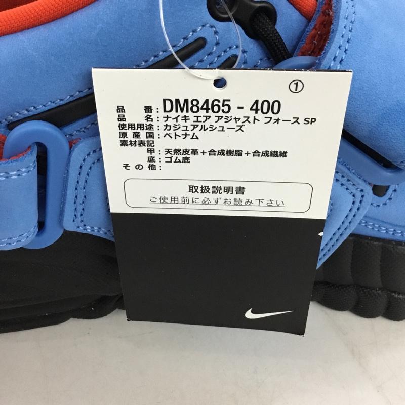 ナイキ NIKE スニーカー スニーカー DM8465-400 AIR ADJUST FORCE SP AMBUSH 28.5cm 箱有 28.5cm ロゴ、文字 青 / ブルー / X 黒 / ブラック / X 赤 / レッド /  メンズ USED 古着 中古 10141916