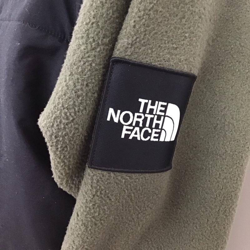 ザノースフェイス THE NORTH FACE ジャケット、上着 ジャンパー、ブルゾン na72051 デナリジャケット フリース ノーステックジップアップ アウトドア M ロゴ、文字 黒 / ブラック / X カーキ / カーキ /  メンズ USED 古着 中古 10116532