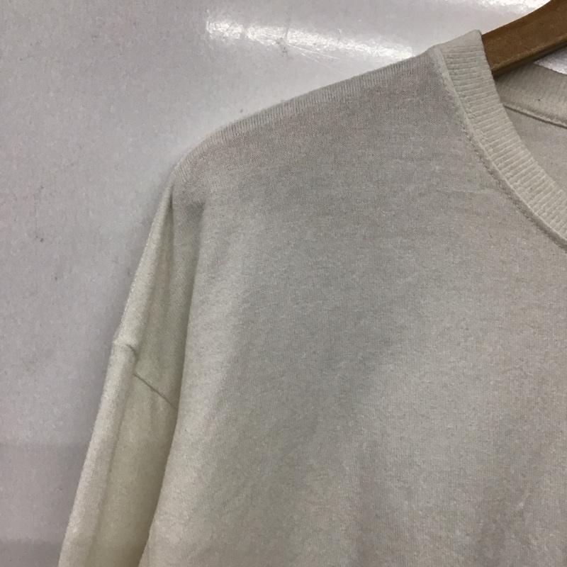 キャリー CALEE カットソー 長袖 長袖カットソー クルーネックカットソー プリントカットソー XL プリント 白 / ホワイト /  メンズ USED 古着 中古 10137361