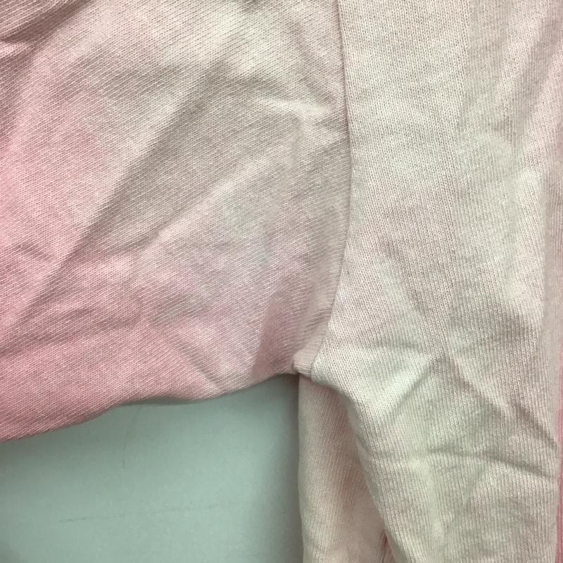 ナインティナインティ 9090 Tシャツ 半袖 半袖カットソー プリントTシャツ クルーネックカットソー M ロゴ、文字 桃 / ピンク /  メンズ USED 古着 中古 10151283