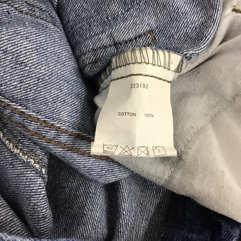 ダブルクローゼット w closet パンツ デニム、ジーンズ FREE 無地 水色 / ライトブルー /  レディース USED 古着 中古 10139599