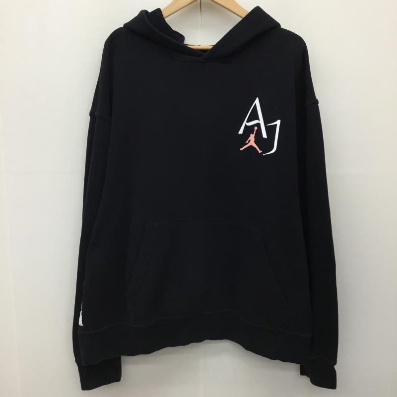 ジョーダンブランド JORDAN BRAND パーカー 長袖 DM1411-010 4L ロゴ、文字 黒 / ブラック /  メンズ USED 古着 中古 10141532