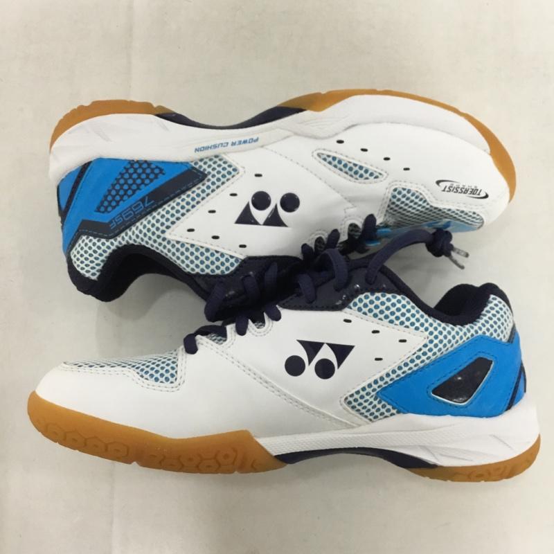 ヨネックス YONEX スニーカー スニーカー SHB769SF パワークッション769SF バドミントンシューズ 23.5cm 箱有 23.5cm ロゴ、文字 白 / ホワイト / X 青 / ブルー / X 紺 / ネイビー /  レディース USED 古着 中古 10147946