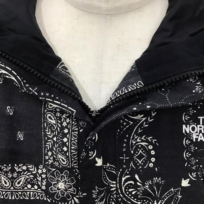ザノースフェイス THE NORTH FACE ジャケット、上着 ジャンパー、ブルゾン np61845 ノベルティースクープジャケット L 総柄 X ロゴ、文字 黒 / ブラック /  メンズ USED 古着 中古 10119733