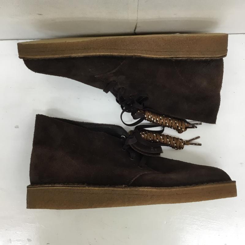 クラークス Clarks ブーツ ブーティ クラークス　デザートブーツ US：10.5 無地 茶 / ブラウン /  メンズ USED 古着 中古 10122726