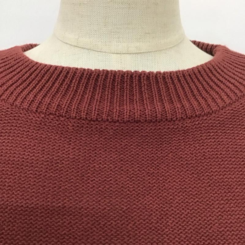 ローリーズファーム LOWRYS FARM ベスト ベスト FREE 無地 えんじ / ワインレッド /  レディース USED 古着 中古 10110341